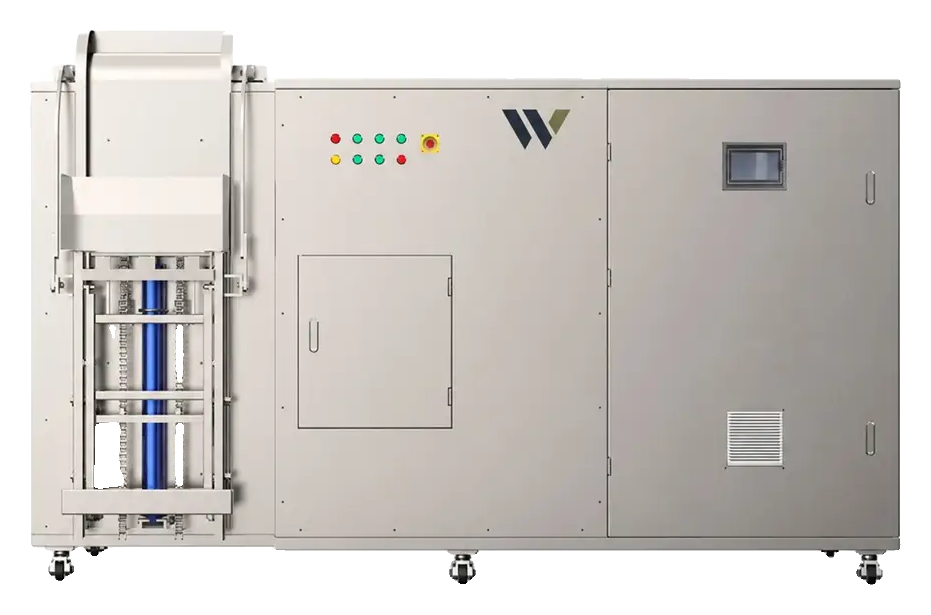 منظر خلفي لجهاز التسميد الصناعي Wawli WL-200