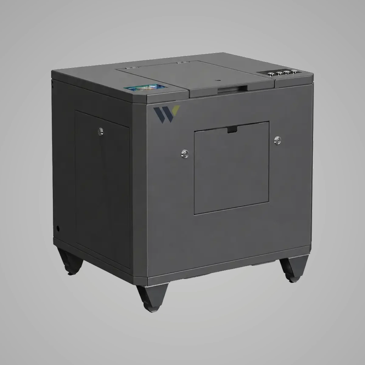 Wawli Food Waste Dryer, photographed against a grey studio background